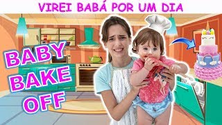 VIREI BABÁ POR UM DIA Nanny for a day [upl. by Yotal780]