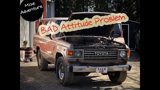 Toyota Land Cruiser Rust Free California Fj60 Barn Find Found On Facebook Market PT5 Major Issue [upl. by Marni730]