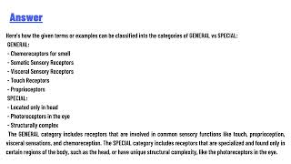 Classify the given terms or examples with the appropriate category [upl. by Eivi]