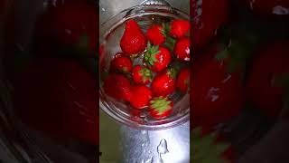 Erdbeeren richtig waschen I Quelle auf dem Blog springonshorts erdbeeren [upl. by Lunnete685]