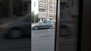 Tram ride Romaniasubscribe europeantravel shortvideo travel beautiful viralvideo [upl. by Areval]