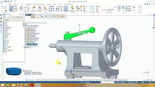 Tailstock assembly and 2D drawing [upl. by Shaylyn990]