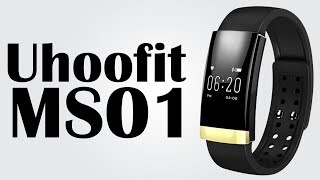 Uhoofit MS01  066inch OLED display  Heart rate  Exercise and Sleep monitoring [upl. by Rodolfo]