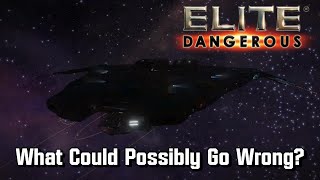 Elite Dangerous  What Could Possibly Go Wrong [upl. by Adriell552]