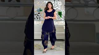 Best patiyala dress design  YouTube [upl. by Ainessey719]