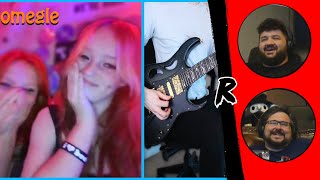 Guitarist BLOWS MINDS on OMEGLE with perfect pitch  TheDooo  RENEGADES REACT [upl. by Yaeger]