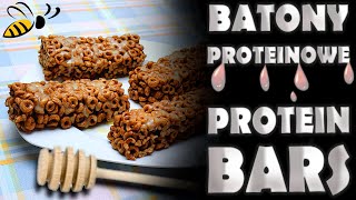 Przepis na Batony Proteinowe  Recipe for Protein Bars [upl. by Irtak]