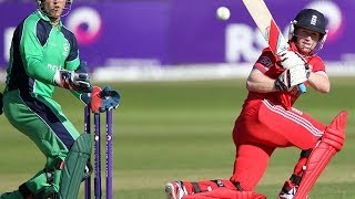 Eoin Morgan 124 vs Ireland [upl. by Gruver521]