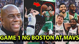 Siguradong matindi ang laban ng Dallas Mavericks kontra Boston Celtics sa Game 1 ng NBA Finals [upl. by Beuthel180]