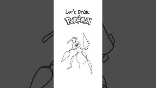 Lets Draw Pokemon beedrill [upl. by Auqinehs]