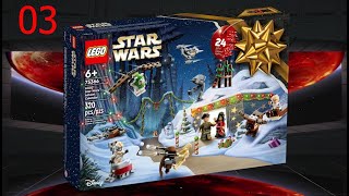 Lego Star Wars Advent Calendar 2023 Review Day 3 [upl. by Norag]