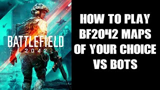 BF2042 How To Play Single Player Portal Conquest amp Breakthrough With AI Bots On Maps Of Your Choice [upl. by Bautista]