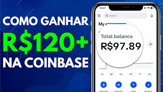 COMO FAZER A NOVA MISSÃO DA COINBASE COINBASE [upl. by Eilliw]