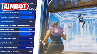 NEW BEST Fortnite Controller Settings  Sensitivity for Chapter 5 PS4XboxPC [upl. by Atikehs]