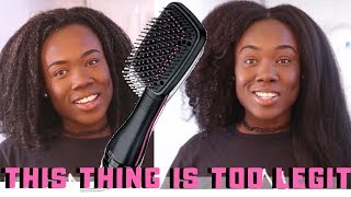 BEST AFFORDABLE TIME SAVING HAIR TOOL  revlon one step hair dryer and styler 20 [upl. by Kahlil791]