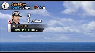 Saint Bay 18 hole round  all shots [upl. by Oicnanev132]