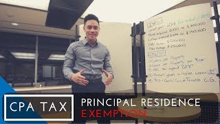 Principal Residence Exemption CPA Tax [upl. by Eyla]