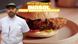 Inasal Fried Chicken Sandwich by Nico de Leon [upl. by Ailemak]