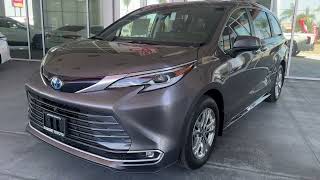 the all new 2024 TOYOTA SIENNA PLATINUM HYBRID Arrived [upl. by Ynaffit102]