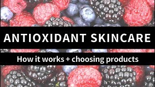 How Antioxidant Skincare Works and How to Choose Products  Lab Muffin Beauty Science [upl. by Ahsiruam518]