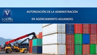 Autorización de la administración en agenciamiento aduanero DIAN Derecho Tributario [upl. by Evaleen]