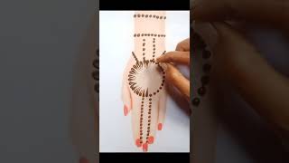 Very Easy Bengals Mehndi Design Trick mehndidesigns youtubeshorts mehndi easymehndi viral [upl. by Rosenwald435]