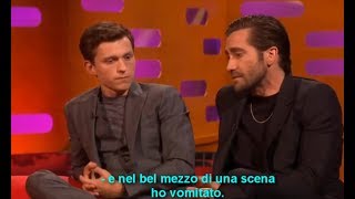 Tom Holland e Jake Gyllenhaal  The Graham Norton Show 2019  Intervista [upl. by Zelda]