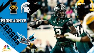 Iowa Hawkeyes vs Michigan State Spartans  COLLEGE FOOTBALL HIGHLIGHTS  101924  NBC Sports [upl. by Domini381]