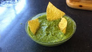 Cómo Hacer Guacamole con tomatillo delicioso [upl. by Naga]