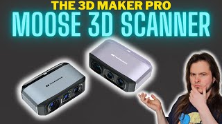 Reviewing the Moose 3D Scanner by 3D Makerpro [upl. by Shaum]