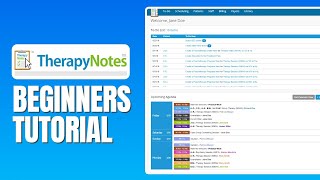 TherapyNotes Tutorial For Beginners  How To Use TherapyNotes [upl. by Atiugram]