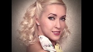 How to curl your hair overnight without heat  Cute hairstyle inspired by Gwen Stefani hair tutorial [upl. by Htebzil]