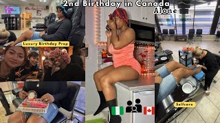 Living Alone in Canada Vlog Birthday Prep SelfCare Routine amp Dinner Date [upl. by Eelymmij943]