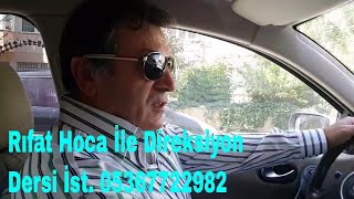 Trafikte Sola Dönüş Nasıl Yapılmalı Rıfat Hoca İle Özel Direksiyon Dersi  05367722982 [upl. by Nwhas]