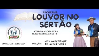 Programa LOUVOR NO SERTÃO [upl. by Alderson]