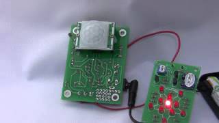 MK302B PIR MOTION SENSOR KIT [upl. by Earb]