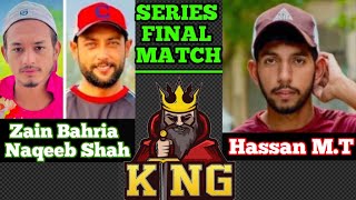 Zain BahriaNaqeeb Shah VS Hassan MTSeries FINAL MATCH🏏cricket cricketfan [upl. by Sabas]