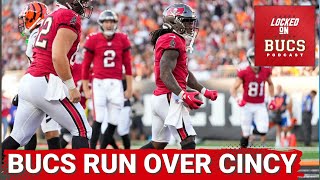 Tampa Bay Buccaneers Bucky Irving Sean Tucker Lead Way vs Cincy  Edge Rush Flashes  Rookie Report [upl. by Austen]