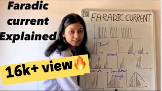 Faradic Current in Physiotherapy  low frequency current  physiological effects  electro PART12 [upl. by Beverley553]