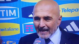 Luciano Spalletti intervista post BelgioItalia 01 🇧🇪🇮🇹 quotSpalletti Arrabbiatoquot 😡😤 [upl. by Lemieux]