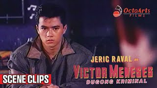 VICTOR MENESES DUGONG KRIMINAL 1993  SCENE CLIP 2  Jeric Raval Jun Aristorenas Ogie Alcasid [upl. by Harutek]