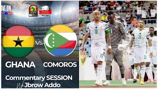 LIVE GHANA vs COMOROS [upl. by Ruel]