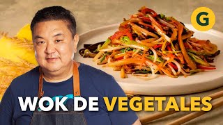 WOK de VEGETALES 🥕 PLATO RICO NUTRITIVO y SALUDABLE por Iwao Komiyama  El Gourmet [upl. by Maureen]