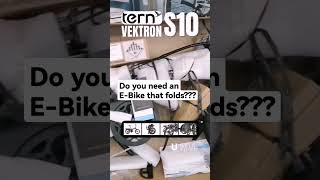 Is the Tern Vektron S10 the worlds best folding EBike [upl. by Hillell267]