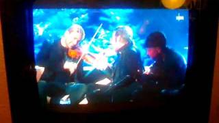 22122011615mp4 Jan Fedder singt begleitet von David Garrett mit seiner Geige [upl. by Ileek]