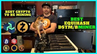 The BEST ZenCash  Zcash Equihash Miner DSTM vs Bminer  What Coins Im Mining [upl. by Fiora]