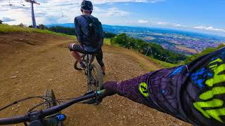 Riding Pohorje Bike Park for the First Time Awesome Experience😎mtb pohorje [upl. by Regen168]