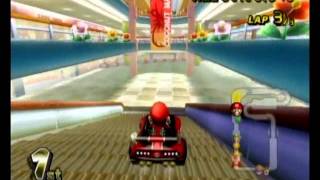 Mario Kart on the Wii  all 1st place  50cc  Flower Cup [upl. by Atteyram]