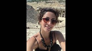 Pamukkale DENİZLİ 15 Eylül 2024 Antik Tiyatro Hierapolis Antik Kenti Yaz Tatili gezi vlog [upl. by Yevoc]