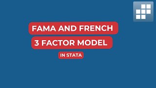 Construct Fama and French Three Factors in Stata [upl. by Akcinat]